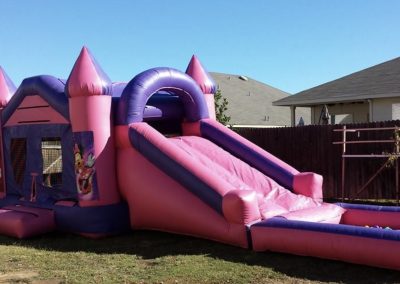 this image shows inflatable dry slides in Lakewood, CO