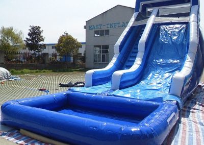 an image of Lakewood inflatable water slides.